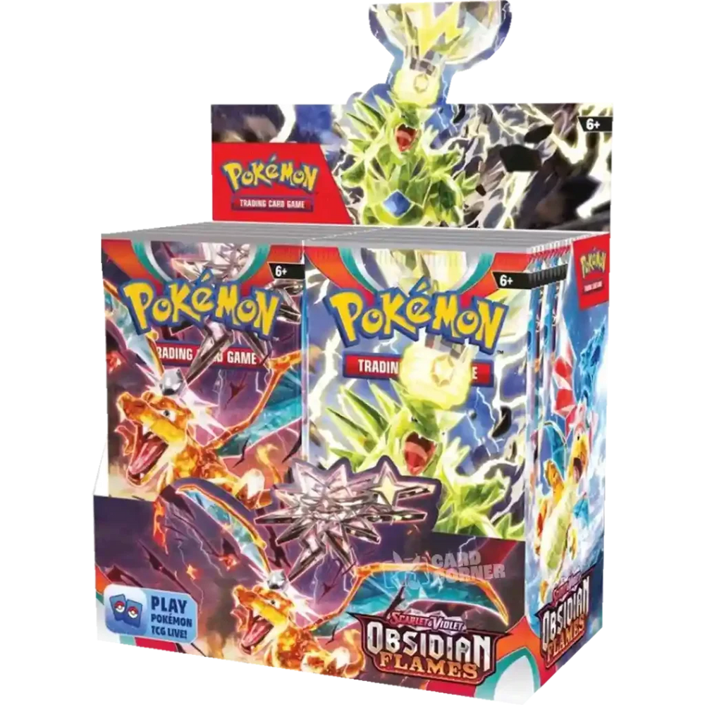 Pokemon Obsidian Flames Display - 36 Booster